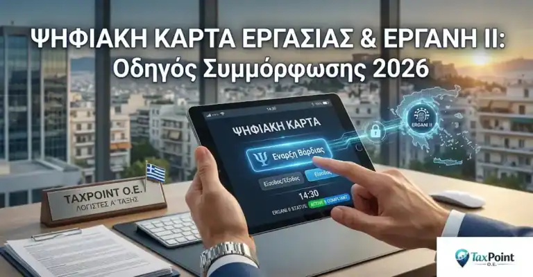 Λογιστής Α' Τάξης στο Ίλιον αναλύει τη συμμόρφωση της επιχείρησης με την Ψηφιακή Κάρτα Εργασίας και το ΕΡΓΑΝΗ ΙΙ.