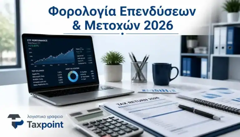 Φορολογία Επενδύσεων 2026 - Οδηγός για μετοχές και ETFs